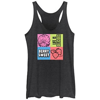 Juniors' Strawberry Shortcake Life Is Delicious Racerback Tank Top