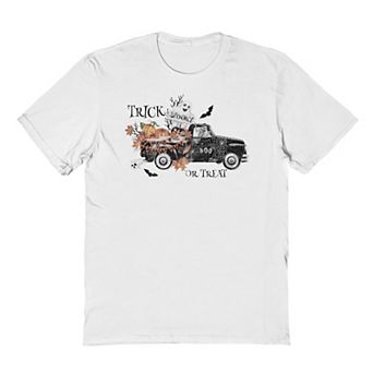 Men's Spooky Truck Halloween Graphic Tee