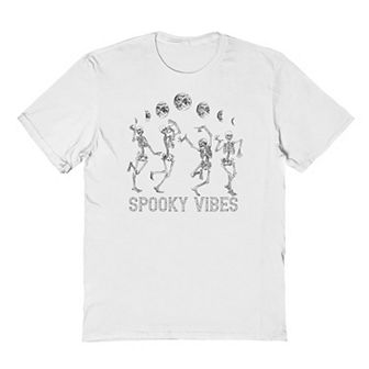 Men's Spooky Vibes Halloween Graphic Tee