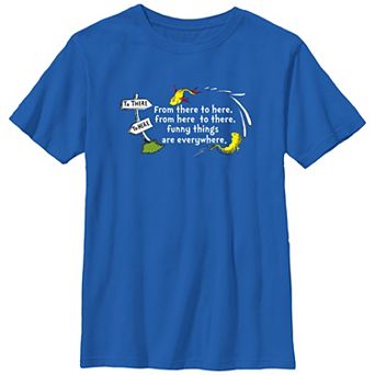 Boys 6-20 Dr. Seuss Funny Things Are Everywhere Graphic Tee