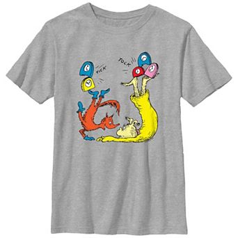 Boys 8-20 Dr. Seuss Tick Tock Fox Guy Graphic Tee
