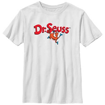 Boys 6-20 Dr. Seuss Logo And Fox In Socks Graphic Tee