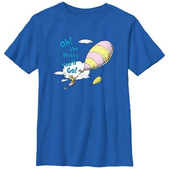 Boys 6-20 Dr. Seuss Oh The Places You'll Go Graphic Tee