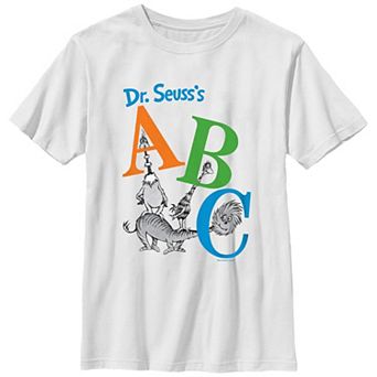 Boys 8-20 Dr. Seuss ABC Graphic Tee