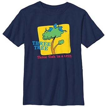 Boys 6-20 Dr. Seuss Three Tree Graphic Tee