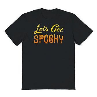 Men's Let's Get Spooky Halloween Graphic Tee