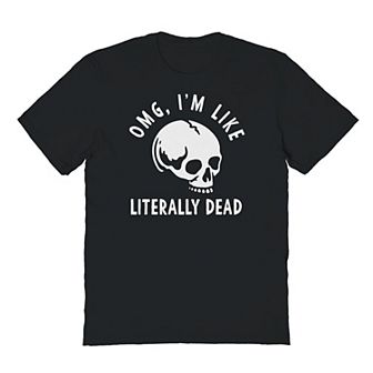 Men's Literally Dead Halloween Graphic Tee