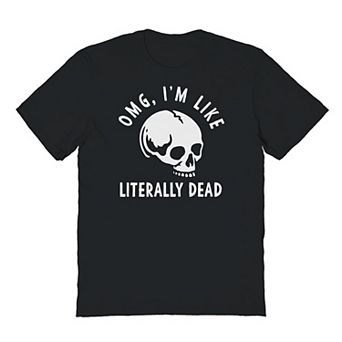 Men's Literally Dead Halloween Graphic Tee