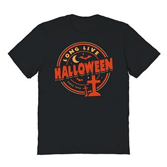 Men's Long Live Halloween Halloween Graphic Tee
