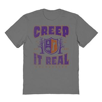 Men's Creep it Real University Halloween Graphic Tee