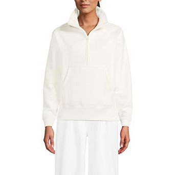 Women's Lands' End Modern Fit Half-Zip Sweatshirt