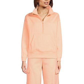 Women's Lands' End Modern Fit Half-Zip Sweatshirt