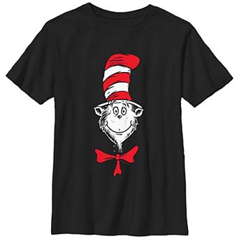 Boys 8-20 Dr. Seuss The Cat In The Hat Face Graphic Tee