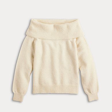 Women's LC Lauren Conrad Off the Shoulder Sweater