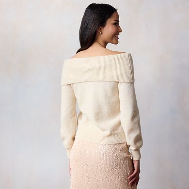Women's LC Lauren Conrad Off the Shoulder Sweater