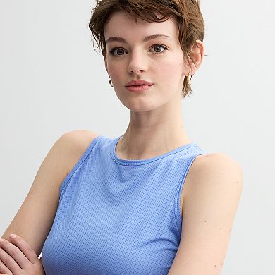 Juniors' SO® Relaxed Mesh Tank Top
