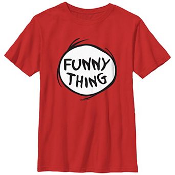 Boys 8-20 Dr. Seuss Funny Thing Graphic Tee
