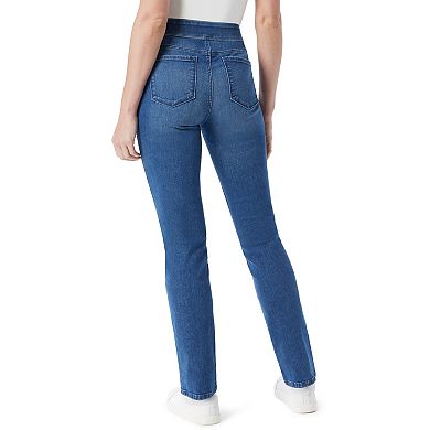 Women's Gloria Vanderbilt Amanda Pull-On Straight Jeans