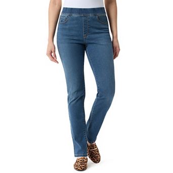 Women's Gloria Vanderbilt Amanda Pull-On Straight Jeans