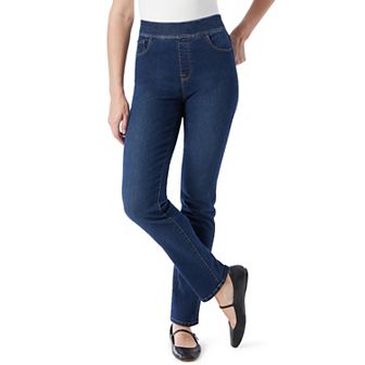 Women's Gloria Vanderbilt Amanda Pull-On Straight Jeans