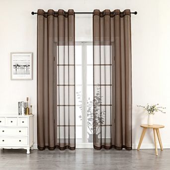 National Heritage Sheer Window Curtain Panel