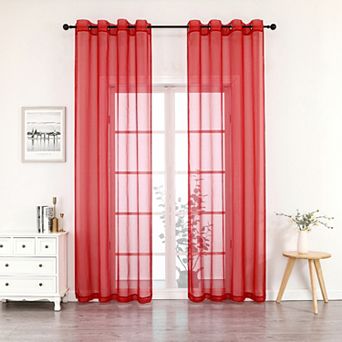 National Heritage Sheer Window Curtain Panel