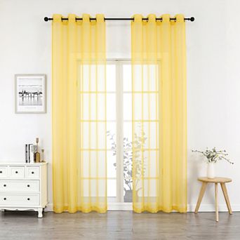 National Heritage Sheer Window Curtain Panel