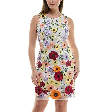 Women's Nicole Miller 3D Floral Tank Dress
