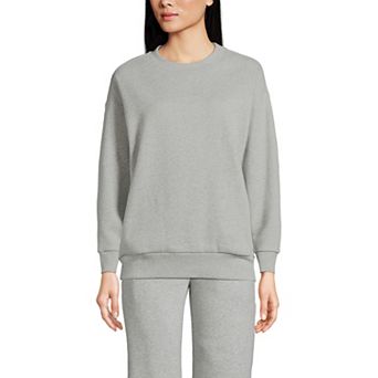 Women's Lands' End Modern Fit Crewneck Sweatshirt