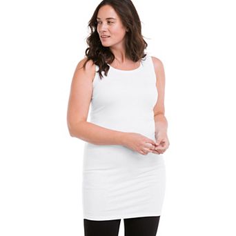 ellos Plus Size Long Sleeveless Tank