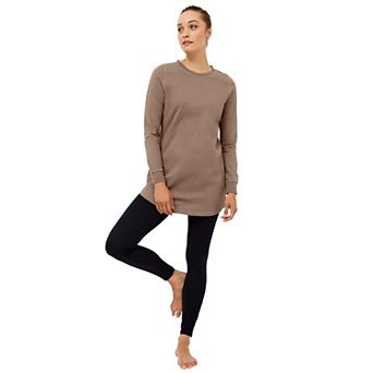 Ellos Plus Size French Terry Blouson Sleeve Sweatshirt Tunic