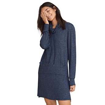 ellos Plus Size Funnel-Neck Lounge Sweatshirt Tunic