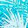 Blue Multi Leaves