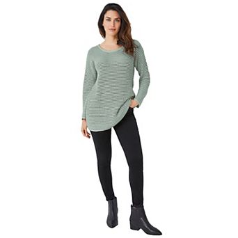 ellos Plus Size Chunky Knit Sweater