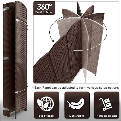 Sorbus 8-Panel Room Divider
