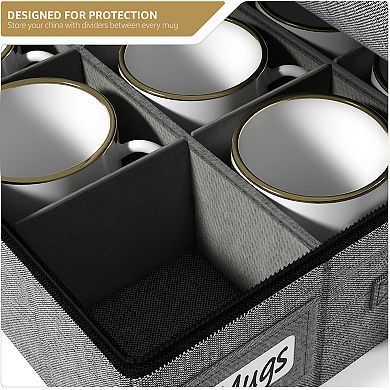 Sorbus Coffee Mug and Glass Organizer