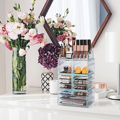 Sorbus Makeup Plastic Organizer Case