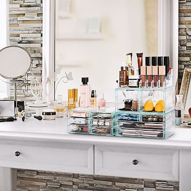 Sorbus Makeup Plastic Organizer Case