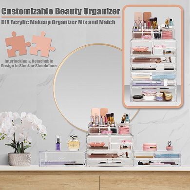 Sorbus 2-drawer Makeup Case