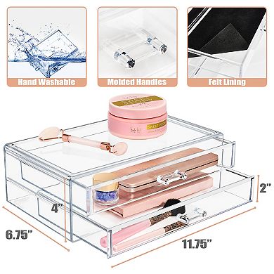 Sorbus 2-drawer Makeup Case