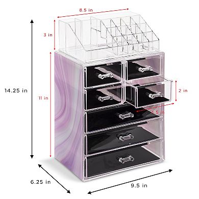 Sorbus Makeup Organizer Case