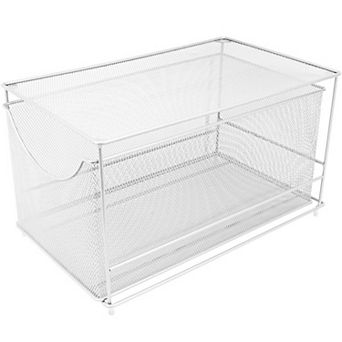 Sorbus Mesh Metal Cabinet Organizer