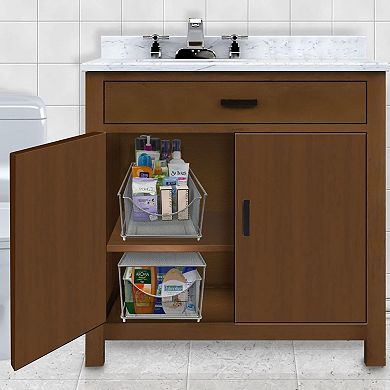 Sorbus Mesh Metal Cabinet Organizer