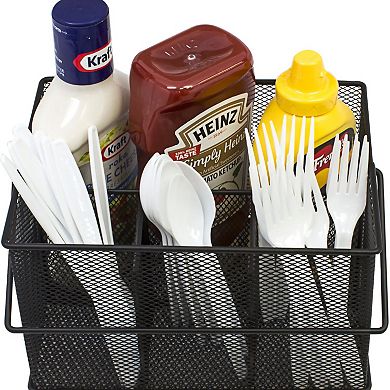 Sorbus Steel Mesh Utensil Caddy