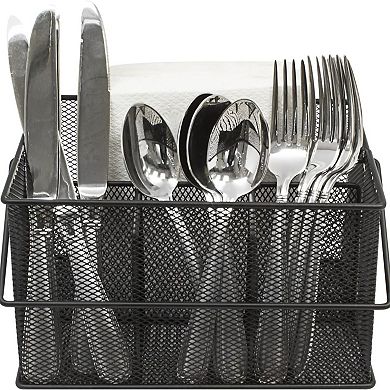 Sorbus Steel Mesh Utensil Caddy