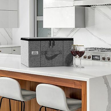 Sorbus Stemware Storage Case