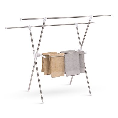 Iris Foldable Drying Rack with Extendable Rods