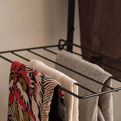 Iris Metal Free-Standing Clothing Rack