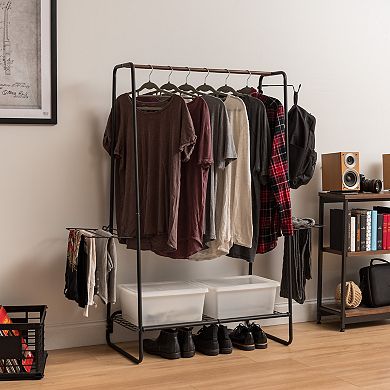 Iris Metal Free-Standing Clothing Rack