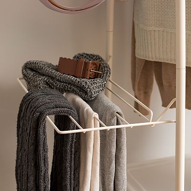 Iris Multifunctional Metal Clothing Rack